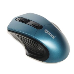 iggual Raton inalambrico ERGONOMIC-L-1600DPI azul,ERGONOMIC-L,IGG317518,8435364317518