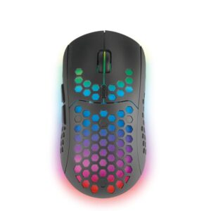 Ratón Gaming Inalámbrico Mars Gaming MMW3/ Batería recargable/ Hasta 3200 DPI