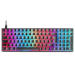 MARS GAMING Teclado MKULTRABES Mechanical Azul