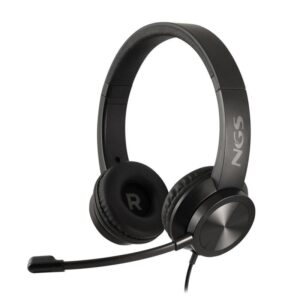 Auriculares NGS MSX 11 Pro con Micrófono Jack 3.5 Negros