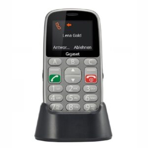 Telefono Movil Gigaset personas mayores GL390 2.2" Dual SIM Gris,GL390,personas mayores,Gigaset,S30853-H1177-R701,4250366857985