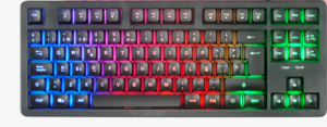 Mars Gaming Teclado MK023 TKL FRGB Negro