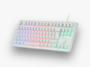 Mars Gaming Teclado MK023 TKL FRGB Blanco