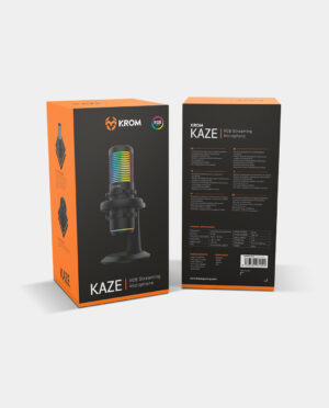 KROM Microfono KAZE Streaming Rgb