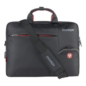 MONRAY Maletín HANGAR Negro 15,6"