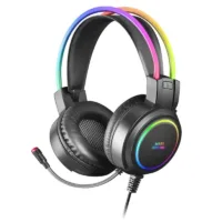 MARS GAMING Auricular+microfono MHRGB PC/PS4-5/ negro