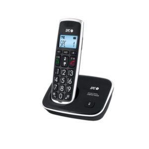 SPC 7608N Telefono Inalambrico DECT CONFORT KAISER Negro