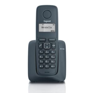 Gigaset A116 (NEO) Telefono Inalambrico DECT Negro