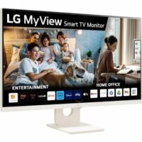 Smart Monitor LG MyView 32SR50F-W 31.5" Full HD Smart TV Multimedia Blanco