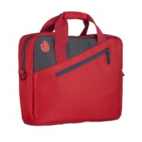 MONRAY Maletin Portátil 15,6″ Bolsillo Ext. Rojo