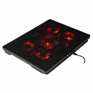 MNBC2,Refrigeracion Portatil MNBC2,4713105961089,Soporte Refrigerante Mars Gaming MNBC2 para Portátiles hasta 17.3" Iluminación LED