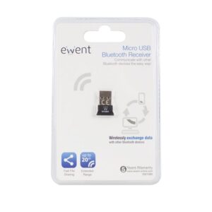 EWENT EW1085 Mini Bluetooth Receptor USB 10m,EW1085,EWENT EW1085,Mini Bluetooth,Receptor,8716065231786