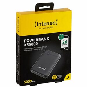 Intenso Bateria PowerBank XS5000 5000mAh Negro,PowerBank,5000,7313520,4034303028221