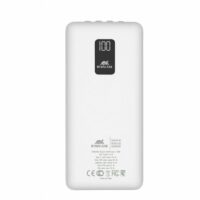 IVACASE VA2220 Powerbank 20.000 mAh cables blanco