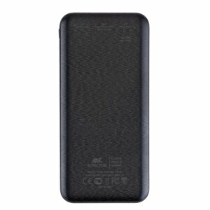 RIVACASE Bateria powerbank VA2540 (10000mAh) Negro QC/PD 20W LCD