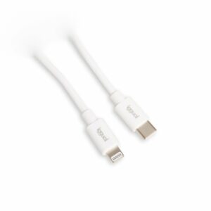 ggual cable USB-C/Lightning 100 cm blanco Q3.0 3A,cable USB-C,Lightning,IGG317761,8435364317761