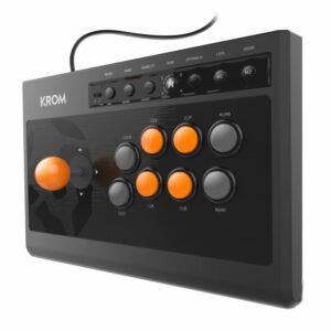 Krom Gamepad Arcade Kumite Multiplataforma,Arcade Kumite,Krom Gamepad,NXKROMKMT,8436532169366