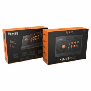 Krom Gamepad Arcade Kumite Multiplataforma,Arcade Kumite,Krom Gamepad,NXKROMKMT,8436532169366