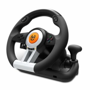 Krom Juego de Volante y pedales K-Wheel Multip.,NXKROMKWHL,8436532169250