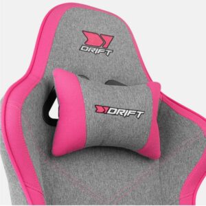 DRIFT Silla Gaming DR90 PRO Gris/Rosa,DR90 PRO,DR90 PRO Gris/Rosa,Silla Gaming DR90,DR90PROP,8436587973840