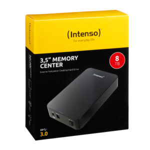 Disco Externo Intenso HD 6031516 8TB 3.5" USB 3.0 Negro,6031516,HD 6031516 8TB,8TB,4034303023585