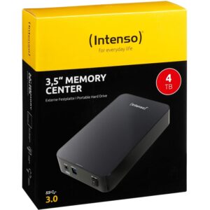 Disco Externo Intenso HD 6031512 4TB 3.5" USB 3.0 Negro,6031512,6031512 4TB,Intenso HD 6031512 4TB,4034303016860