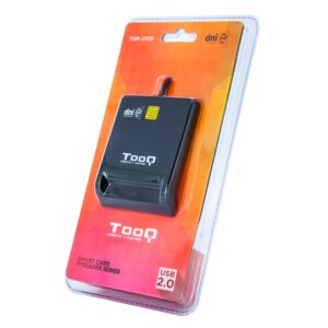 Tooq Lector de tarjetas DNIE usb 2.0 negro,Tooq Lector de tarjetas DNIE,TQR-210B,8433281006799