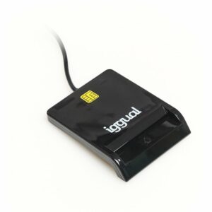 iggual Lector tarjetas ID DNI SIP USB 2.0 negro,DNI SIP,iggual Lector tarjetas,IGG316740,8435364316740