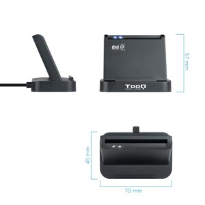 TQR-220B,DNIE VISION,Tooq Lector de tarjetas DNIE VISION USB 2.0,8433281010383