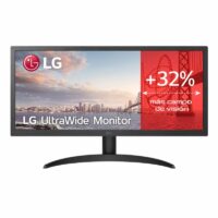 Monitor Profesional Ultrapanorámico LG UltraWide 26WQ500-B 25.7″ WFHD Negro