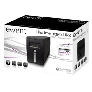 EWENT SAI EW3946 UPS 600VA Line Interactive,SAI EW3946,EW3946,8054392614873