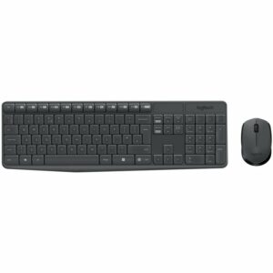 Logitech Teclado y raton Inalambrico MK235 Gris,Logitech Teclado y raton Inalambrico,MK235,920-007919,5099206063914