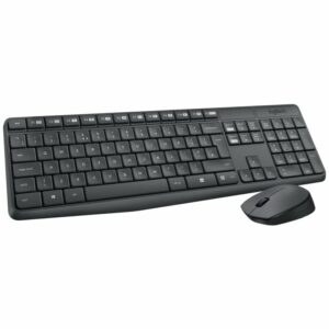 Logitech Teclado y raton Inalambrico MK235 Gris,Logitech Teclado y raton Inalambrico,MK235,920-007919,5099206063914