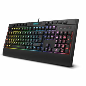 Krom Pack RGB Teclado Membrana y Raton Kalyos SP,Kalyos,NXKROMKLYSSP,8436587971075