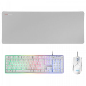 Mars Gaming Combo MCPX GAMING 3IN1 RGB WHITE,Combo MCPX,MCPXWPT,4710562759044