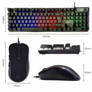 EWENT teclado+raton gaming PL3201 usb,PL3201,8052101430424