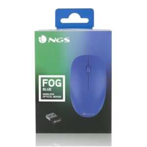 NGS Ratan inalambrico FOG optico 1000 Azul,FOG,FOGBLUE,8435430605310