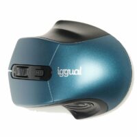 iggual Raton inalambrico ERGONOMIC-L-1600DPI azul