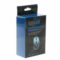 iggual Raton inalambrico ERGONOMIC-L-1600DPI azul