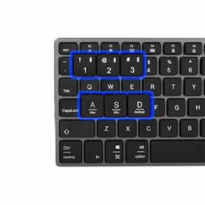 Teclado Inalámbrico por Bluetooth NGS Fortune-BT/ Gris,NGS Fortune-BT,FORTUNE-BT,8435430619409