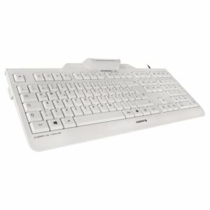 Cherry Teclado+Lector Chip Integrado (DNIe) Blanco,JK-A0100ES-0,4025112084669