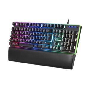 Teclado Gaming SemiMecánico Mars Gaming MK320ES Reposamuñecas