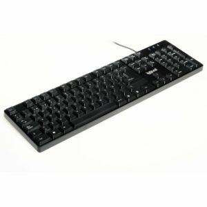 iggual Teclado estandar CK-FRAMELESS-105T negro