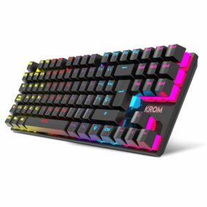 KROM Teclado Gaming mecánico NXKROMKASICTKL TKL RAINBOW,NXKROMKASICTKL,8436587972713