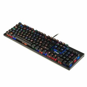 iggual Teclado gaming mecanico OBSIDIAN RGB negro