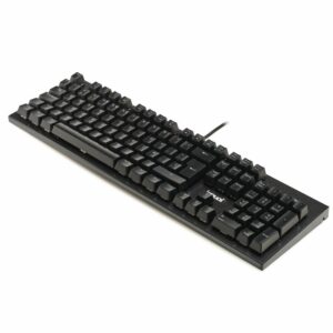 iggual Teclado gaming mecanico OBSIDIAN RGB negro