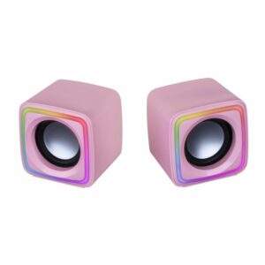 MARS GAMING Altavoces MSCUBE Premium 8W Rosa,MSCUBE,MSCUBE Premium,MARS GAMING Altavoces,MSCUBEP,8437023094532