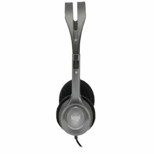 Auriculares Logitech H110/ con Micrófono/ Jack 3.5/ Plateados,Logitech H110,H110,5099206022423,981-000271