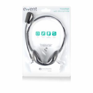 EWENT EW3563 Auriculares+ Microfono Stéreo