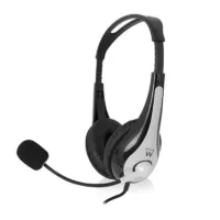 ewent ew3562 auriculares + micrófono stéreo negro